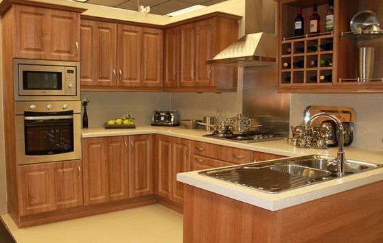 Ideas para cocinas empotradas grandes y pequeñas