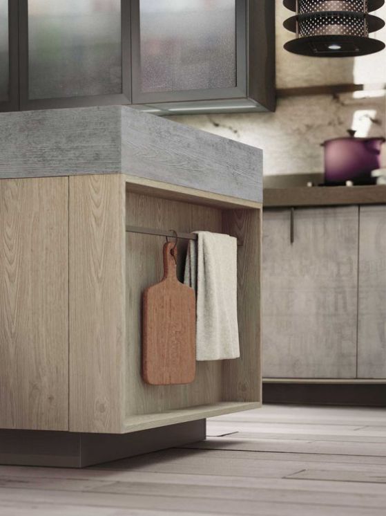 Por qué comprar muebles de madera para cocina? ideas para el 2017 Cocina de isla creativo Metal