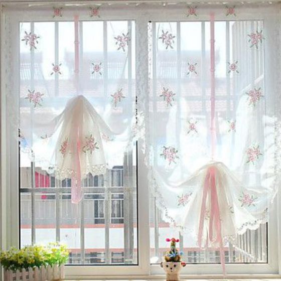 cortinas blancas transparentes