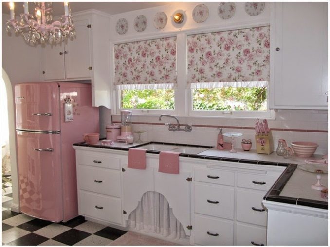 Cocinas Vintage Rescata hermosos muebles que creías ya no servían.